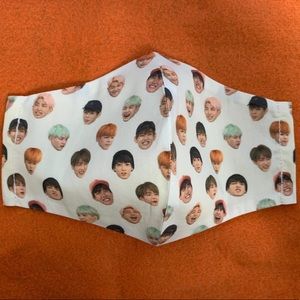 BTS (Korean Bangtan Boys) handmade face mask